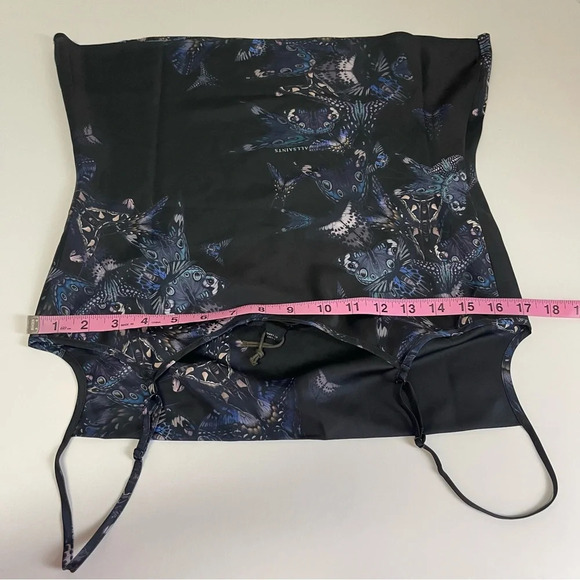 NEW All Saints Blouse Womens Size 2 Hadley Diana Butterfly Top Sleevless NWOT - Picture 6 of 7